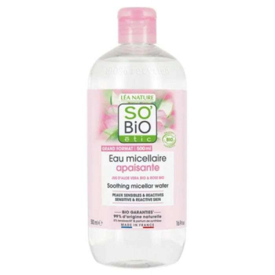SO BIO EAU MICELLAIRE APAISANTE 500 ML